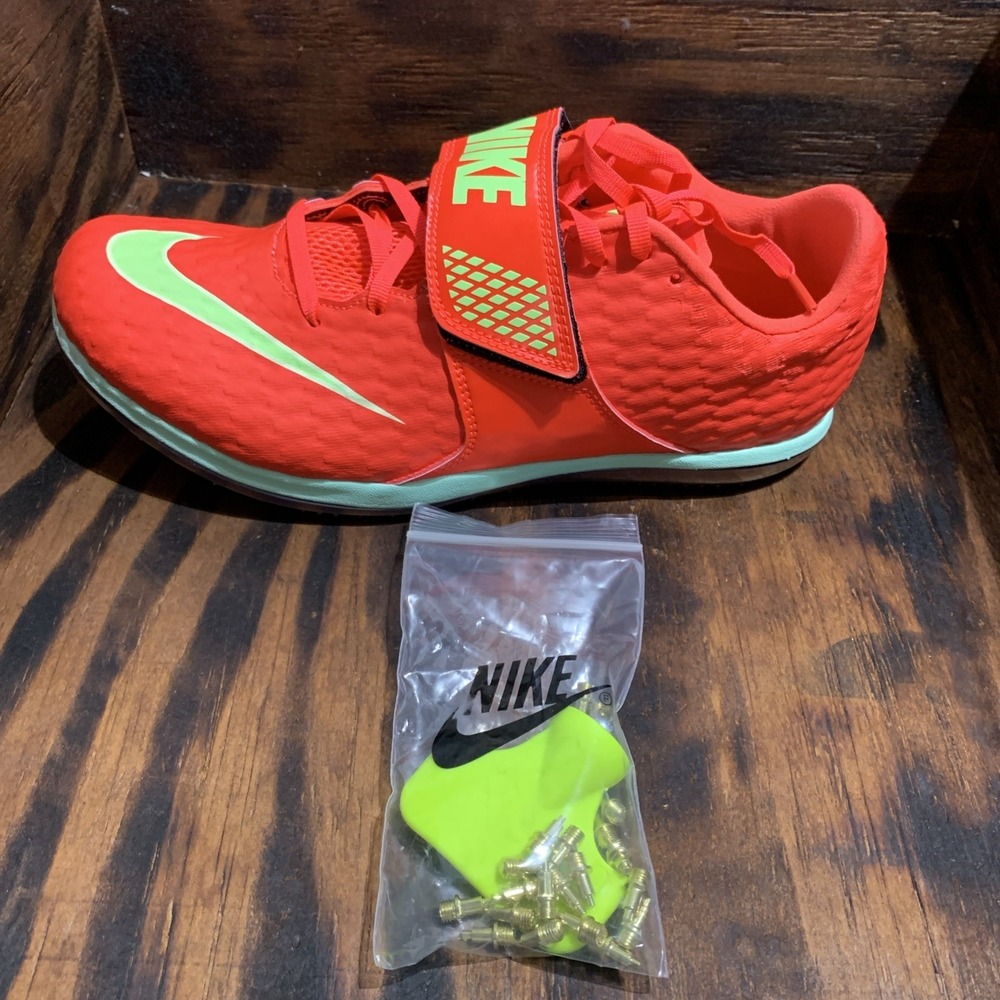 Nike High Jump‎ Elite Bright Crimson Track & Field Men's Size 9 FZ9636-600 New